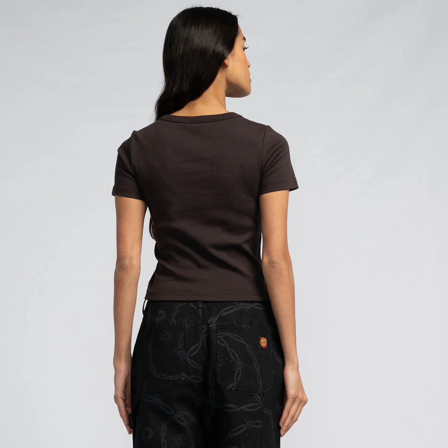 Barbed Oval Dot Front T-Shirt - Image 3