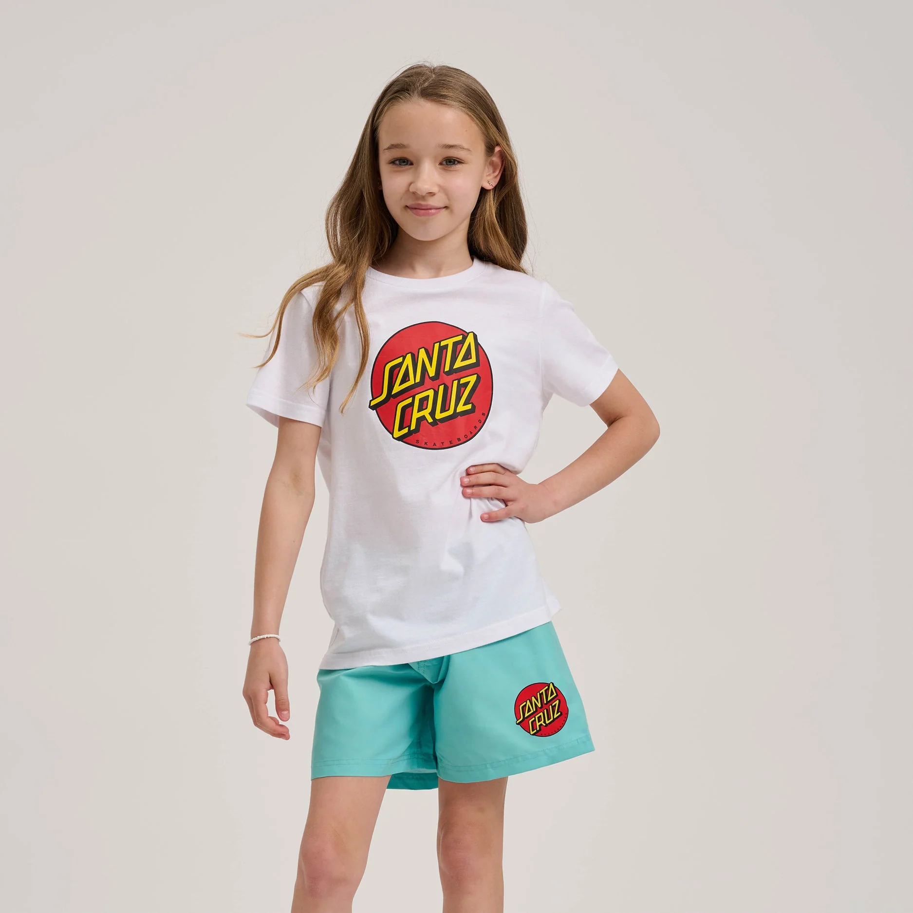 Youth Classic Dot Swim Shorts - Image 3