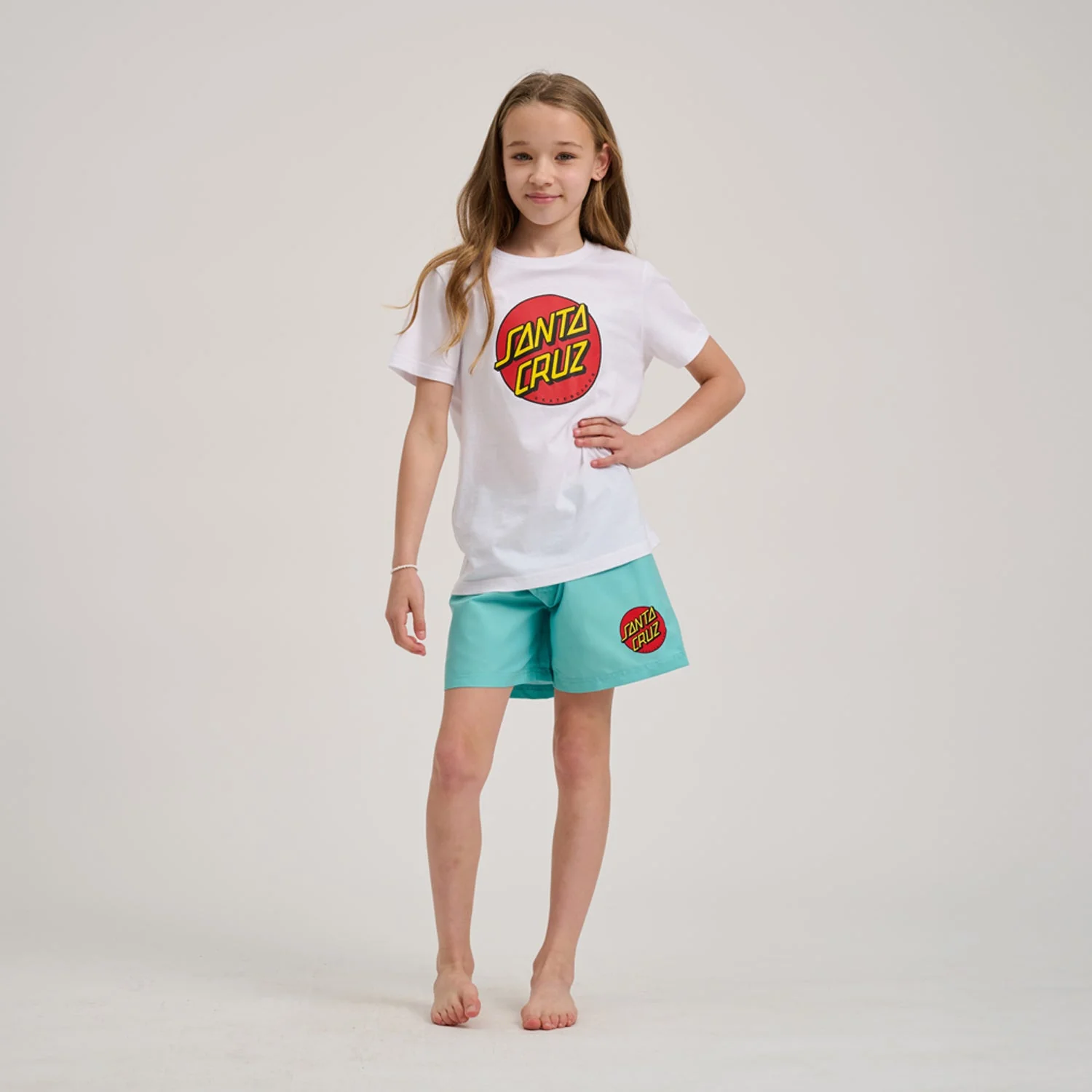Youth Classic Dot Swim Shorts - Image 4
